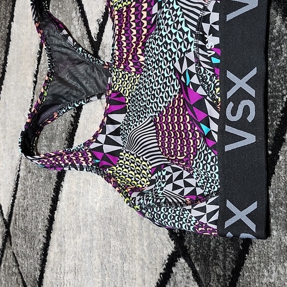 VSX SPORT 2015 MULTI-COLOR MESH-LINED RACERBACK SPORTS BRA - Picture 2 of 11